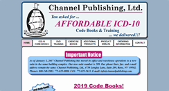 Desktop Screenshot of channelpublishing.com